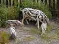 Image: Pig sculpture at The Eden Project