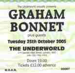 Graham Bonnet ticket