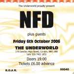 NFD ticket