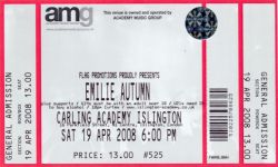 Emilie Autumn ticket