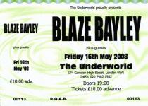 Blaze Bailey ticket