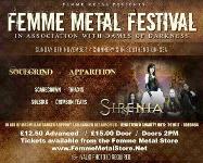 Femme Metal Festival advert