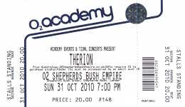Therion ticket