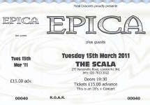 Epica ticket