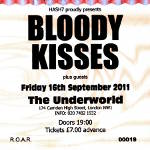 Bloody Kisses ticket