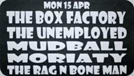 The Box Factory advert