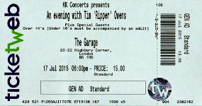 Ripper Owens ticket