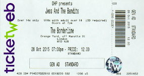 Jess And The Bandits ticket