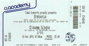 Stratovarius ticket