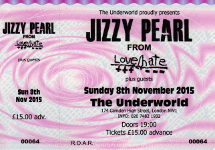 Jizzy Pearl ticket