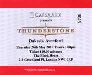 Thunderstone ticket
