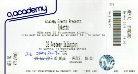 Tyketto ticket