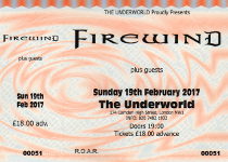 Firewind ticket