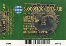 Bloodstock ticket
