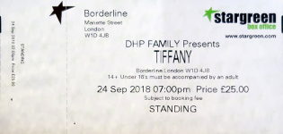 Tiffany ticket