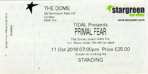 Primal Fear ticket