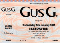 Gus G ticket