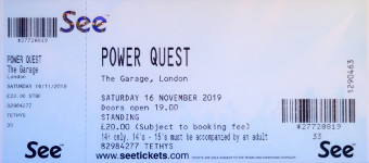 Power Quest ticket