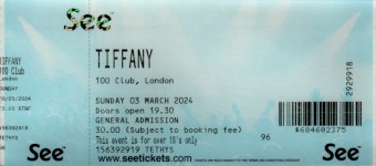 Tiffany ticket