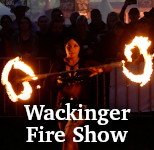 Wackinger Village Fire Show photo