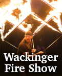 Wackinger Village Fire Show photo