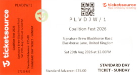 Coalition Fest ticket