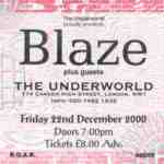 Blaze ticket