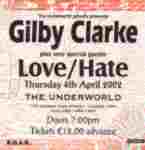 Gilby Clarke ticket
