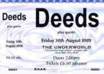 Deeds ticket