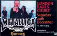 Metallica advert