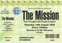 The Mission ticket