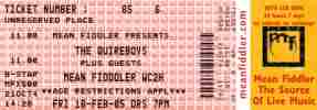Quireboys ticket
