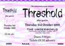 Threshold ticket